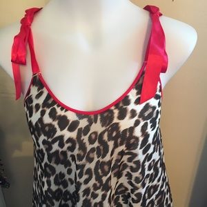 Victoria Secret Leopard Print lingerie Set